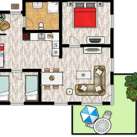 Hanseresidenz Ii Whg 15 Apartament
