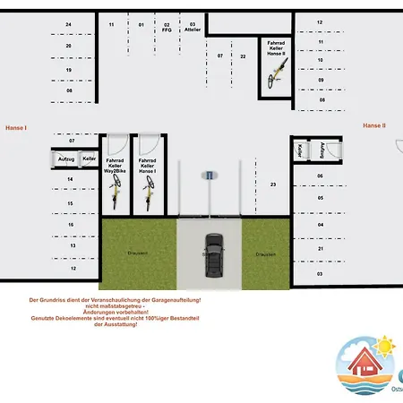Hanseresidenz Ii Whg 15 Apartman